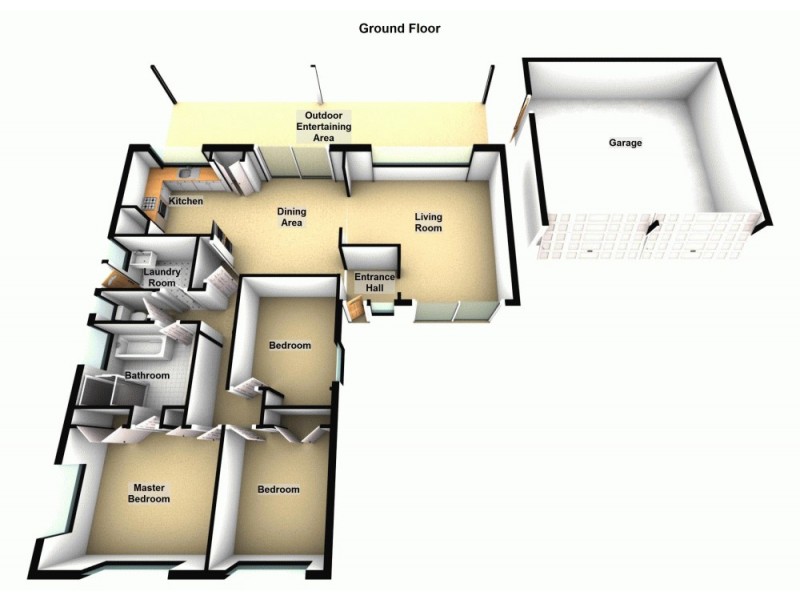 3 Butler Court, Loganholme QLD 4129 Floorplan