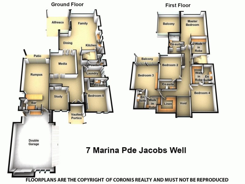 7 Marina Parade, Jacobs Well QLD 4208 Floorplan