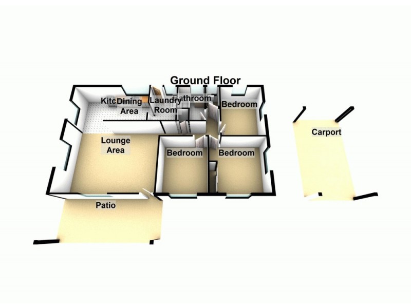 2 Carlotta Street, Slacks Creek QLD 4127 Floorplan