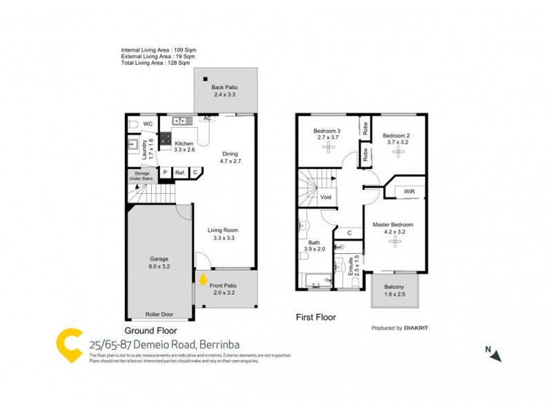 25/65-87 Demeio Road, Berrinba QLD 4117 Floorplan