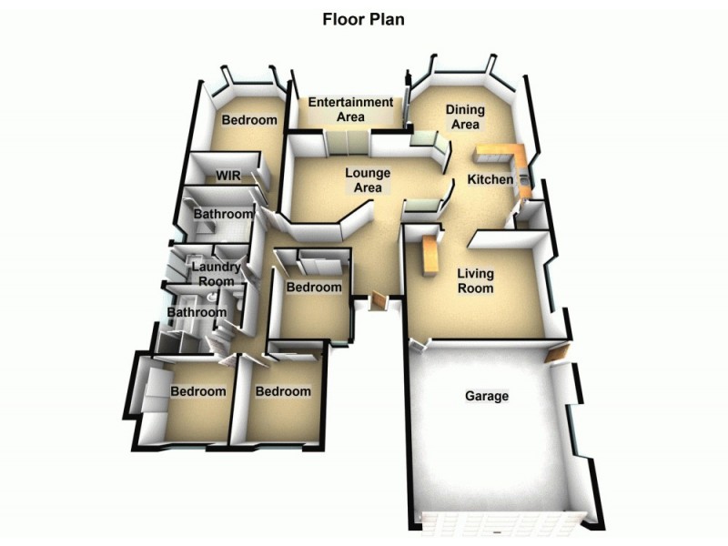 10 Emmaville Crescent, Ormeau QLD 4208 Floorplan