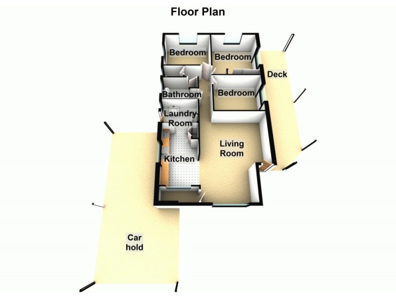 8 Damian Court, Slacks Creek QLD 4127 Floorplan