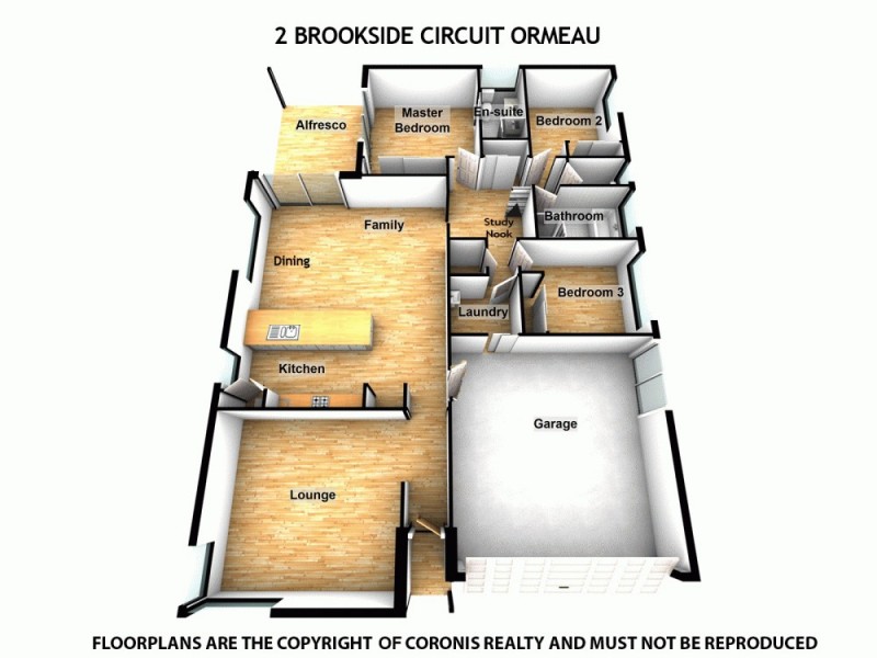2 Brookside Circuit, Ormeau QLD 4208 Floorplan