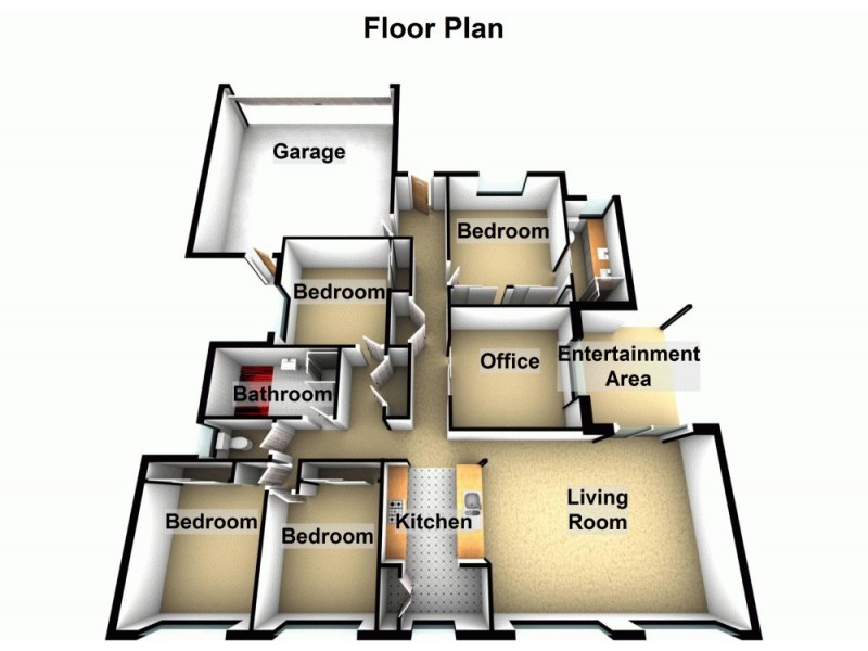 18 Ridgecrest Drive, Jimboomba QLD 4280 Floorplan