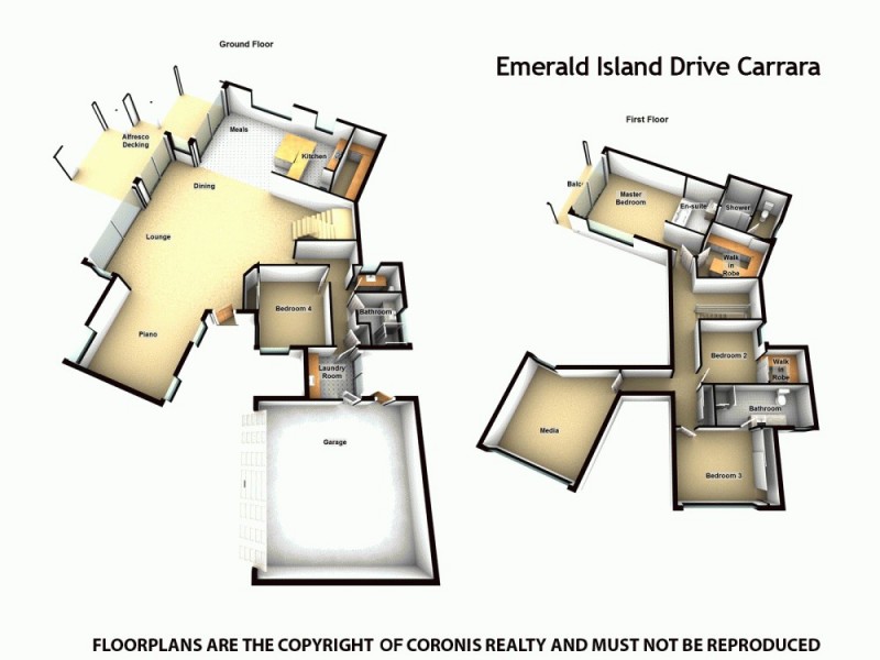 5028 Emerald Island Drive, Carrara QLD 4211 Floorplan