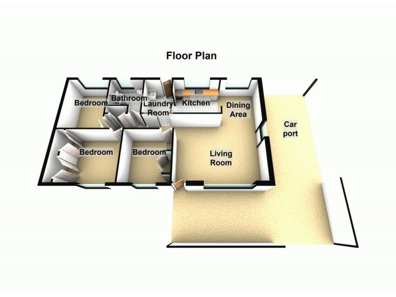 8 Ewinga Street, Kingston QLD 4114 Floorplan