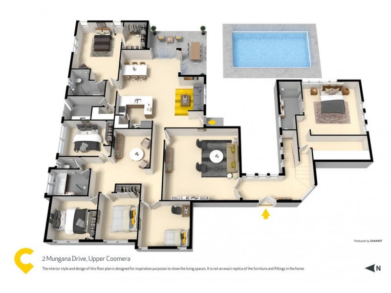 2 Mungana Drive, Upper Coomera QLD 4209 Floorplan