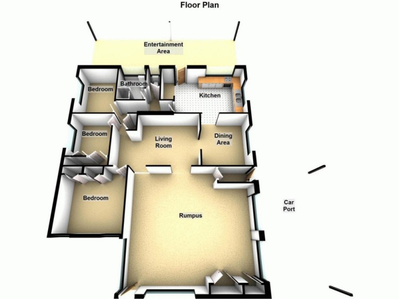3 Oxley Court, Springwood QLD 4127 Floorplan