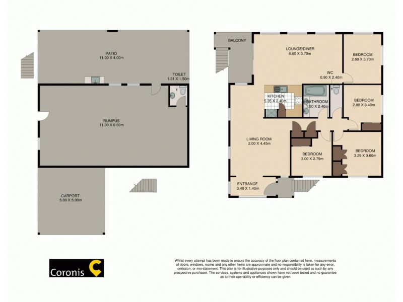 126 Jacaranda Ave, Logan Central QLD 4114 Floorplan