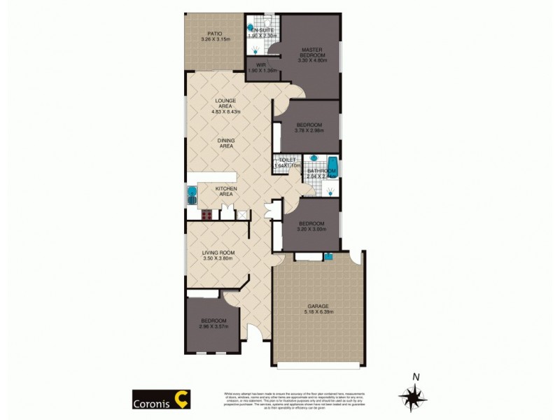 52 Alvine Drive, Eagleby QLD 4207 Floorplan