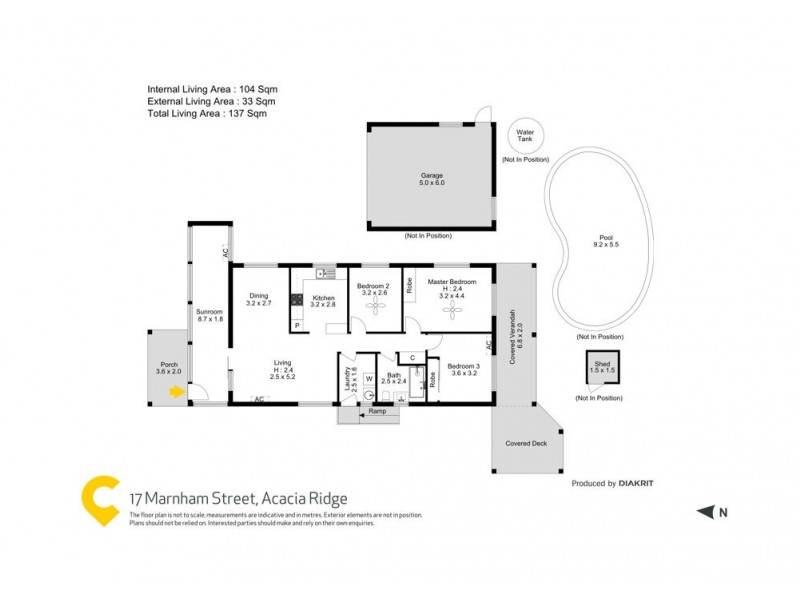 17 Marnham Street, Acacia Ridge QLD 4110 Floorplan