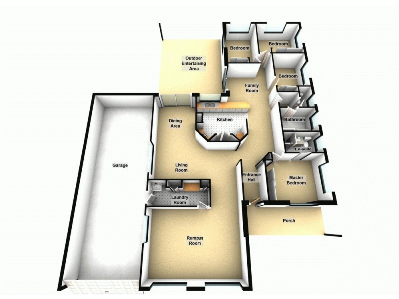8 Jessie Crescent, Bethania QLD 4205 Floorplan