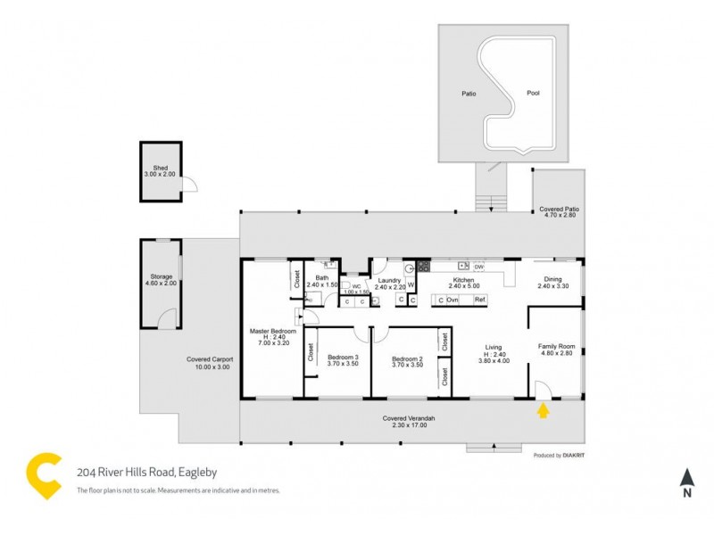 204 River Hills Rd, Eagleby QLD 4207 Floorplan