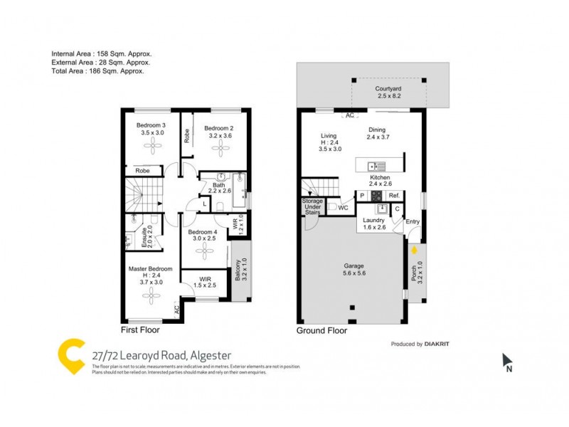 27/72 Learoyd Road, Algester QLD 4115 Floorplan