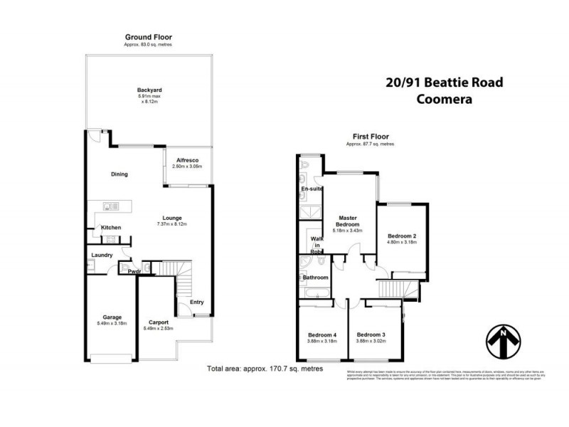 20/91 Beattie Road, Coomera QLD 4209 Floorplan