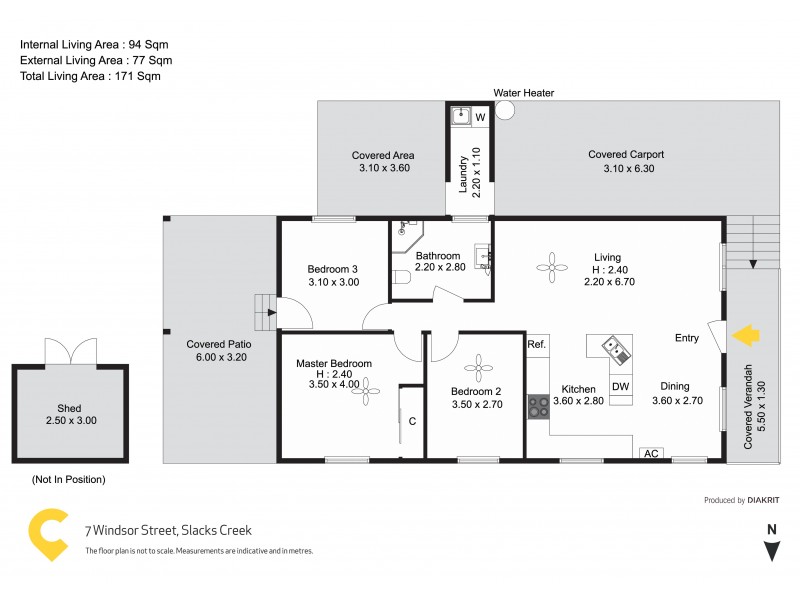 7 Windsor St, Slacks Creek QLD 4127 Floorplan
