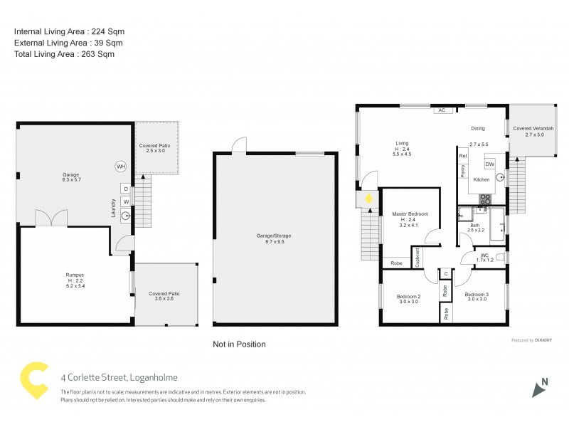 4 Corlette Street, Loganholme QLD 4129 Floorplan
