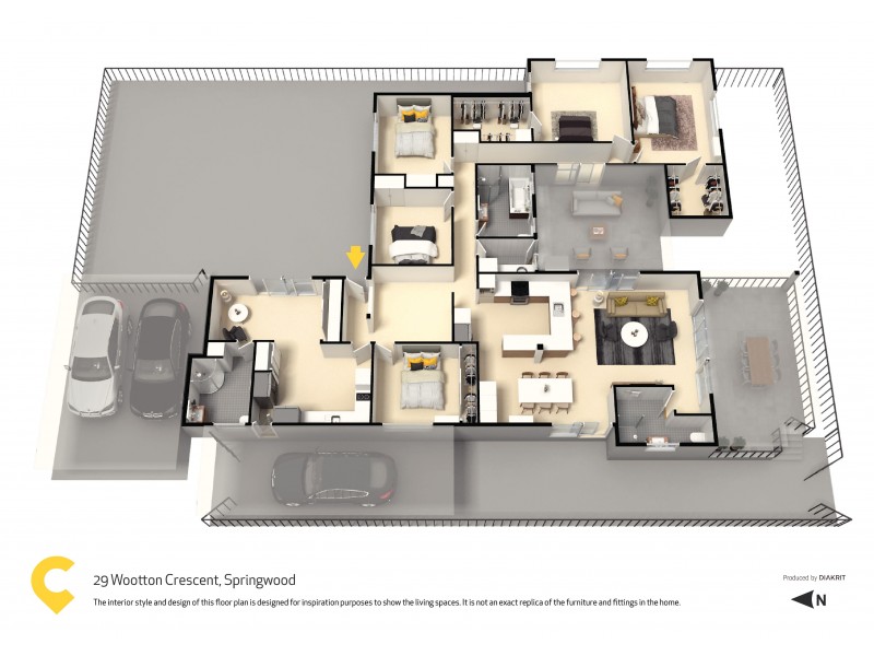 29 Wootton Crescent, Springwood QLD 4127 Floorplan