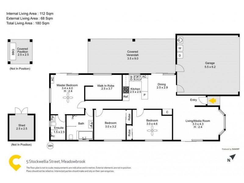 5 Stockwellia Street, Meadowbrook QLD 4131 Floorplan