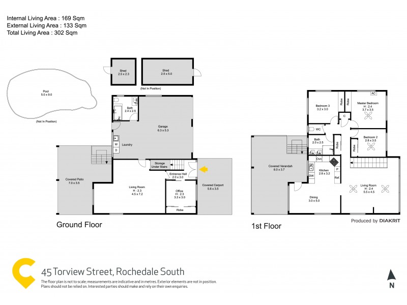 45 Torview Street, Rochedale South QLD 4123 Floorplan
