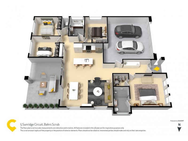 5 Sunridge Circuit, Bahrs Scrub QLD 4207 Floorplan