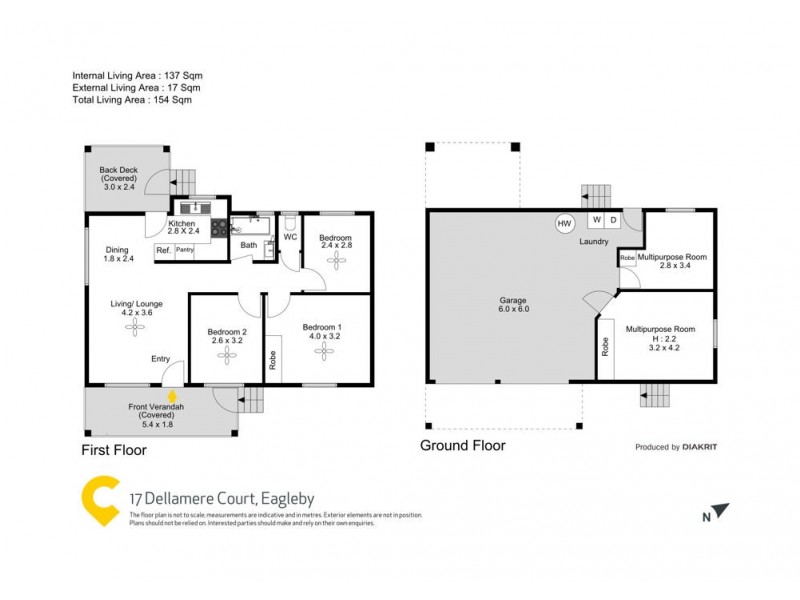 17 Dellamere Court, Eagleby QLD 4207 Floorplan
