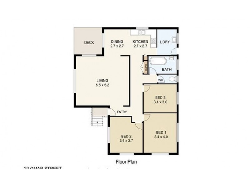 22 Omar Street, Woodridge QLD 4114 Floorplan