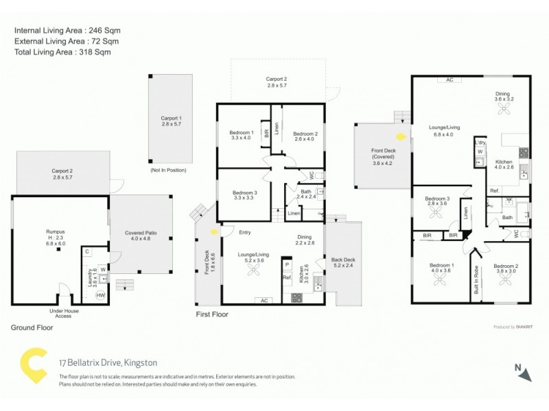 17 & 17A Bellatrix Drive, Kingston QLD 4114 Floorplan