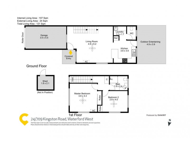 24/709 Kingston Road, Waterford West QLD 4133 Floorplan
