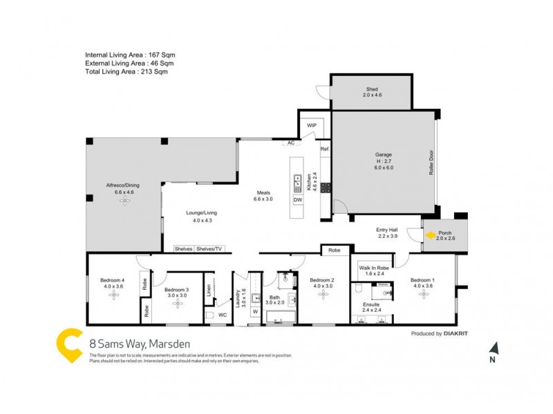 8 Sams Way, Marsden QLD 4132 Floorplan
