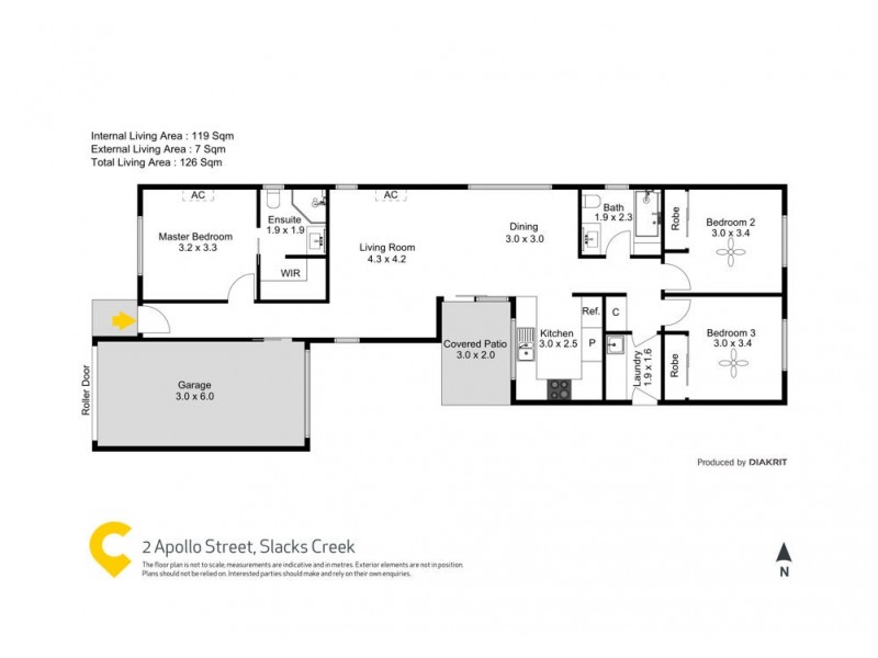 2 Apollo Court, Slacks Creek QLD 4127 Floorplan
