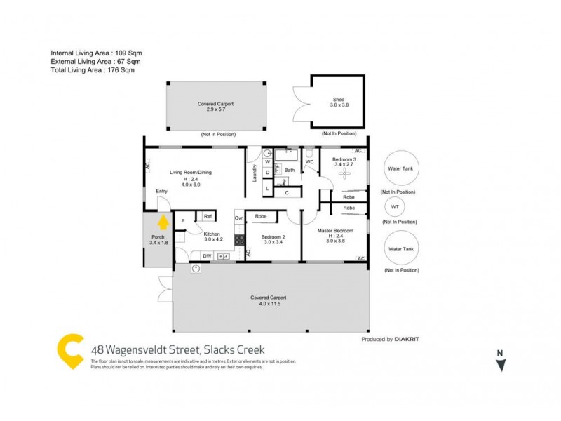 48 Wagensveldt Street, Slacks Creek QLD 4127 Floorplan