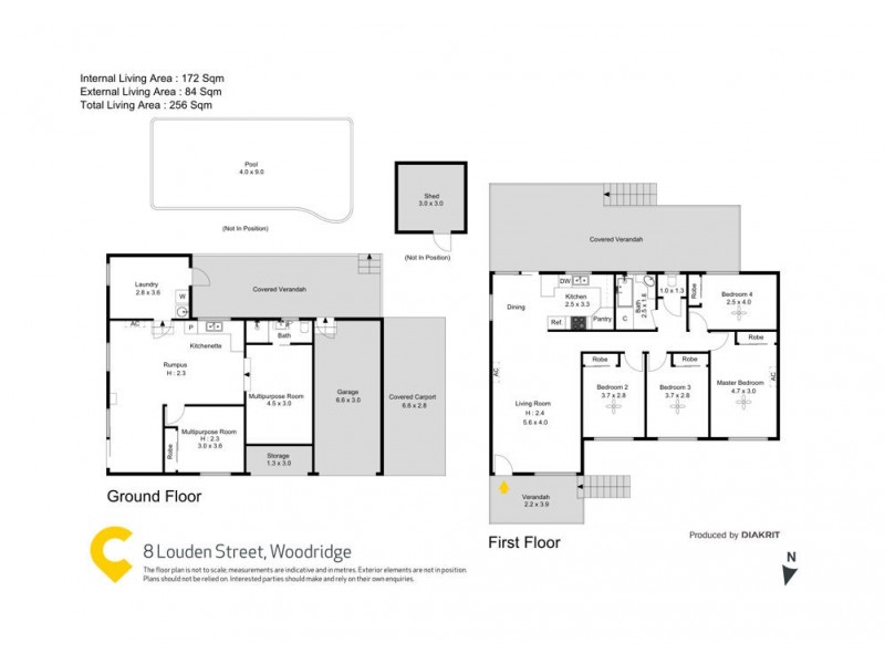 8 Louden Street, Woodridge QLD 4114 Floorplan