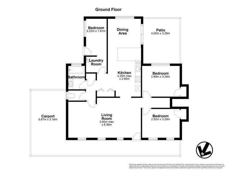 1/109 Velorum Drive, Kingston QLD 4114 Floorplan