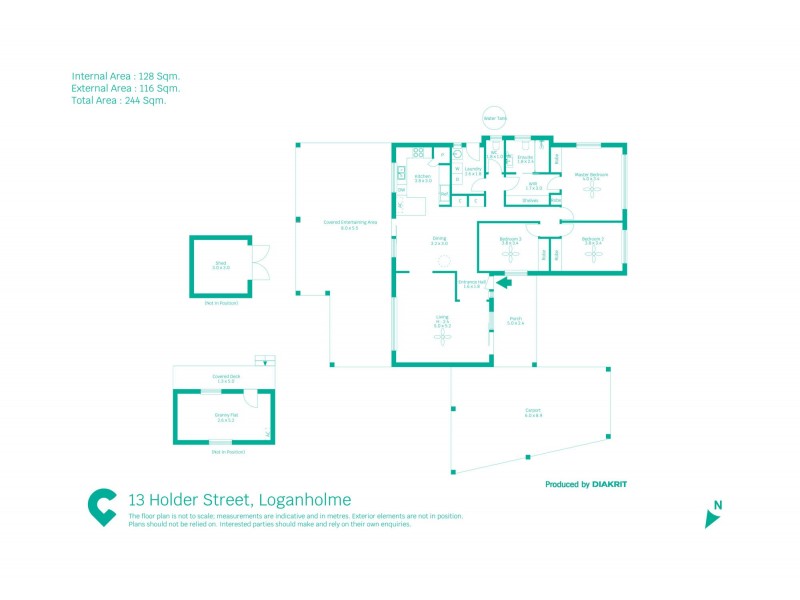 13 Holder Street, Loganholme QLD 4129 Floorplan