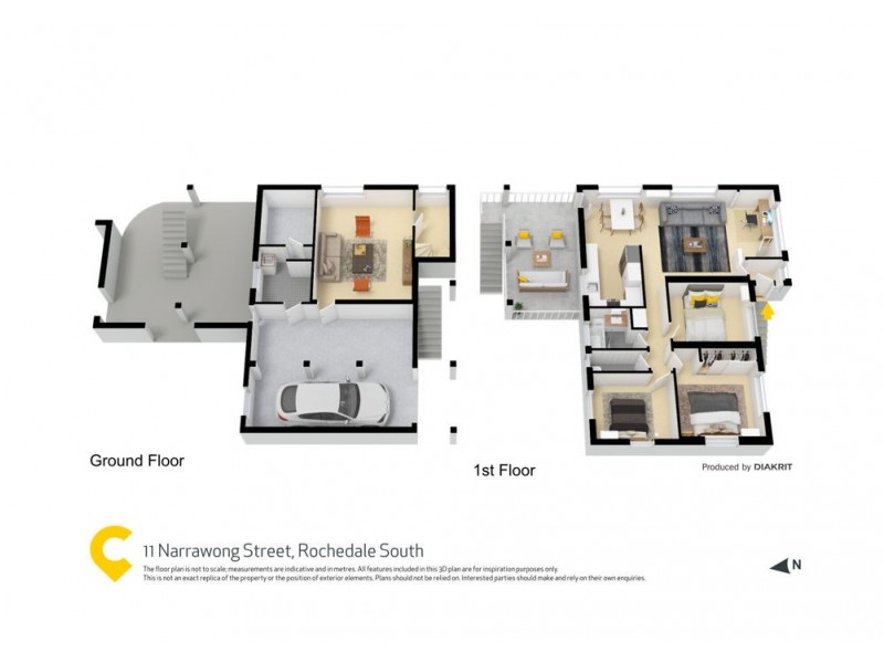 11 Narrawong Street, Rochedale South QLD 4123 Floorplan