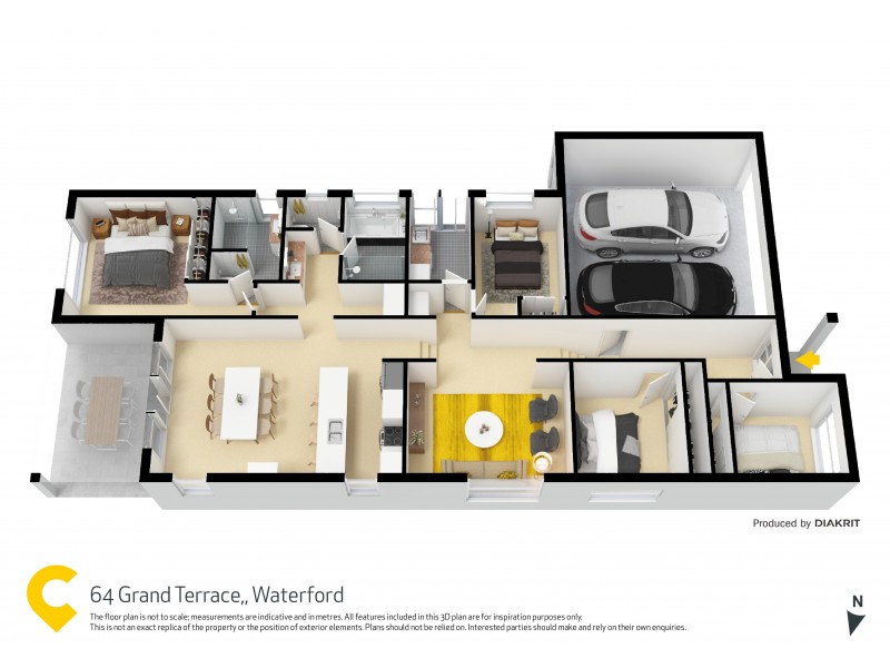 64 Grand Terrace, Waterford QLD 4133 Floorplan