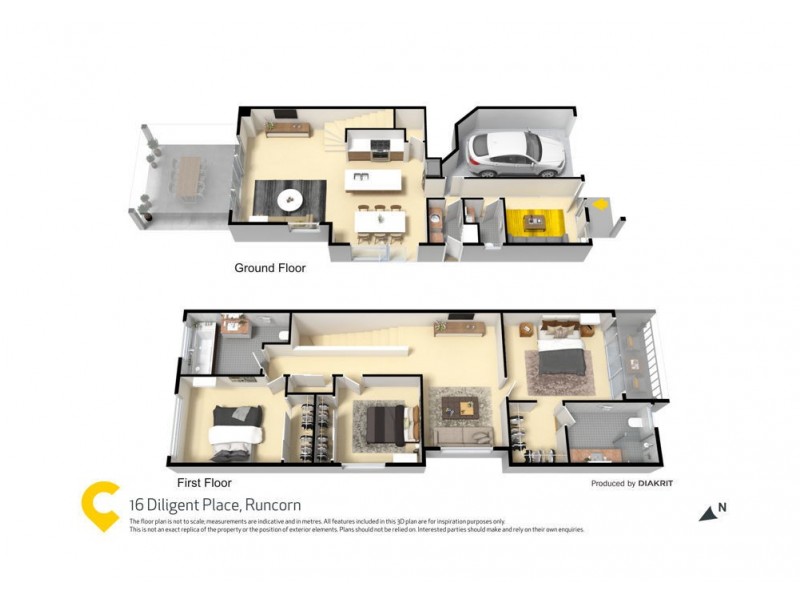 16 Diligent Street, Runcorn QLD 4113 Floorplan