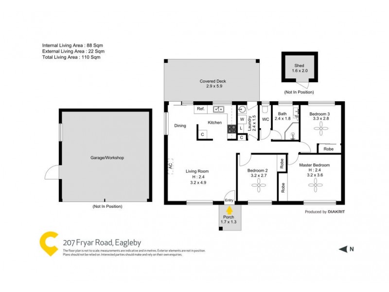 207 Fryar Road, Eagleby QLD 4207 Floorplan