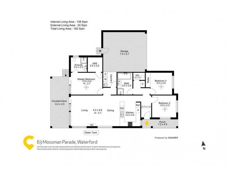 63 Mossman Parade, Waterford QLD 4133 Floorplan