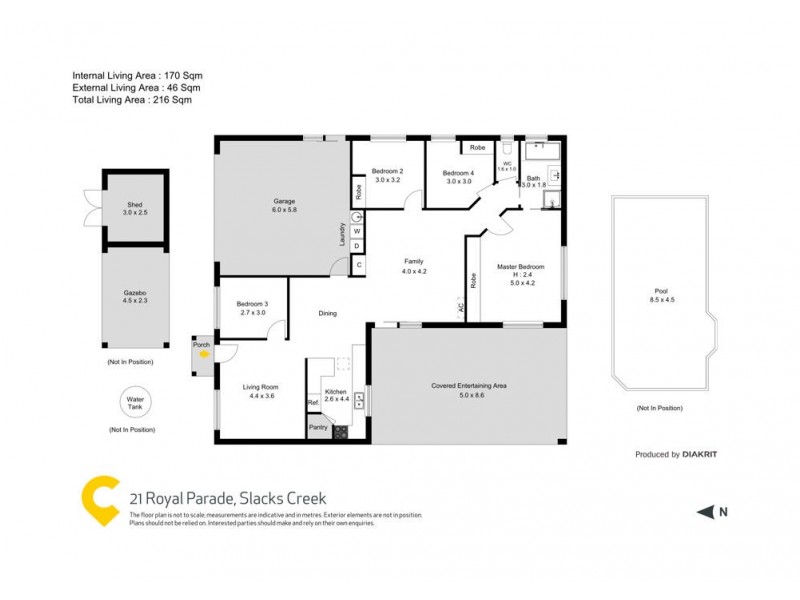 21 Royal Parade, Slacks Creek QLD 4127 Floorplan