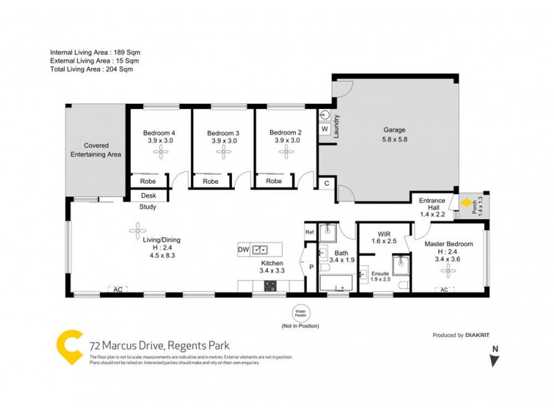72 Marcus Drive, Regents Park QLD 4118 Floorplan