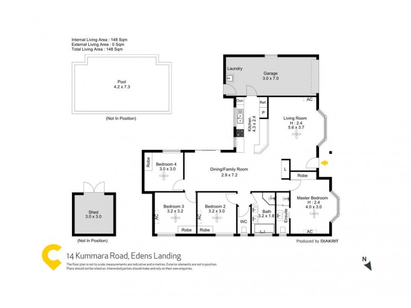 14 Kummara Road, Edens Landing QLD 4207 Floorplan