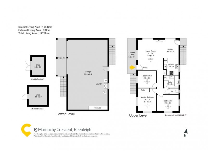 19 Maroochy Crescent, Beenleigh QLD 4207 Floorplan
