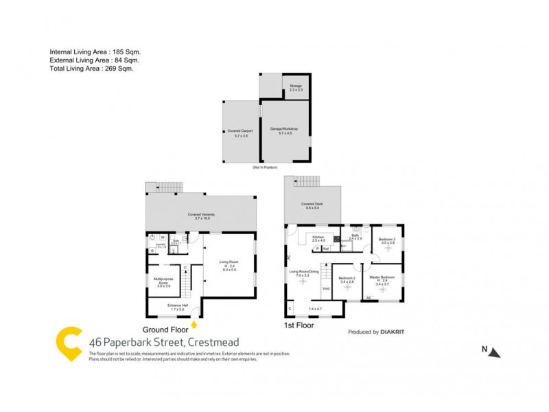 46 Paperbark Street, Crestmead QLD 4132 Floorplan