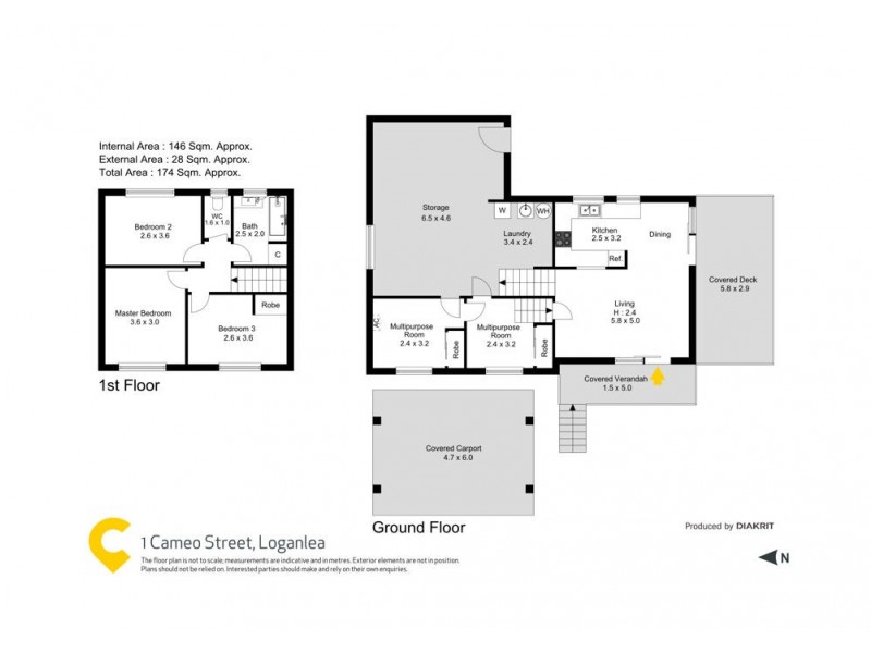 1 Cameo Street, Loganlea QLD 4131 Floorplan
