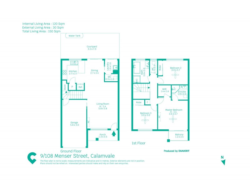 9/108 Menser Street, Calamvale QLD 4116 Floorplan