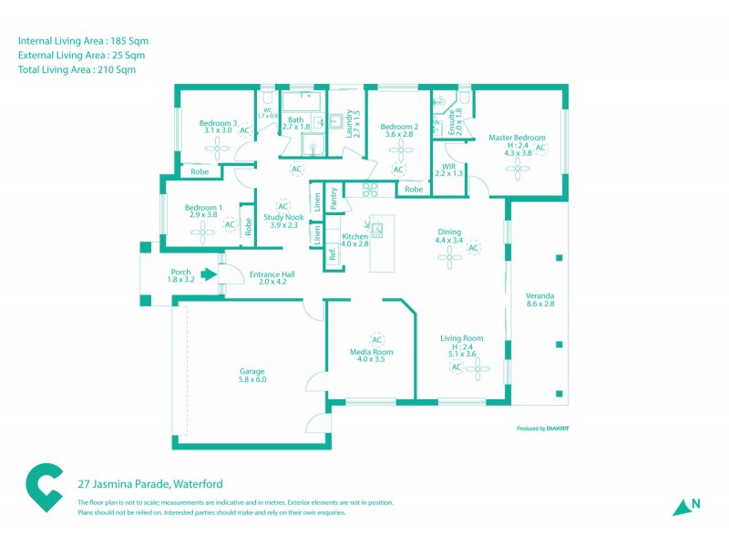 27 Jasmina Parade, Waterford QLD 4133 Floorplan