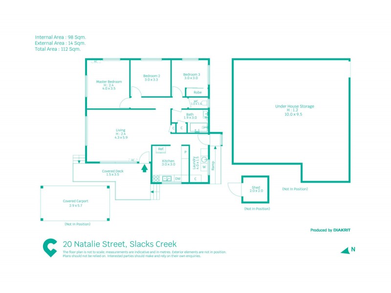 20 Natalie Street, Slacks Creek QLD 4127 Floorplan