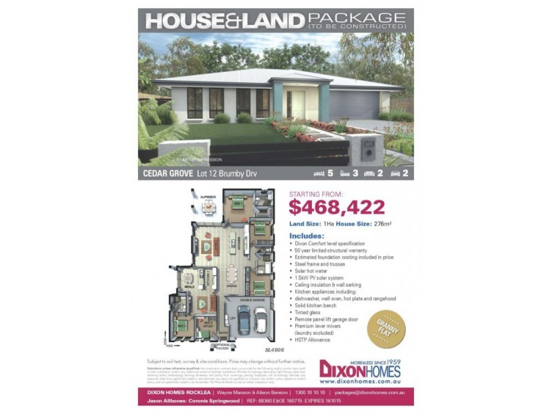 Lot 33 Irwin Road, Edenvale Estate, Cedar Grove QLD 4285